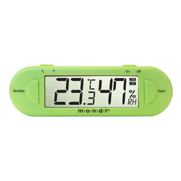 Mini Thermo-Hygrometer Green